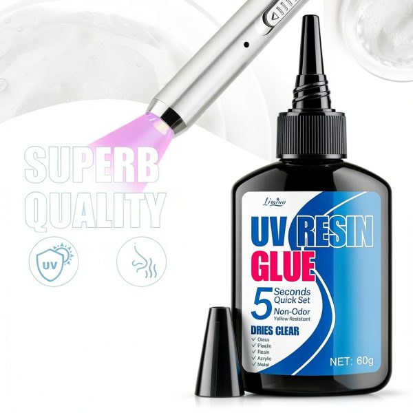 Limino UV Resin Kit with Light for Crafts and Repairs-1