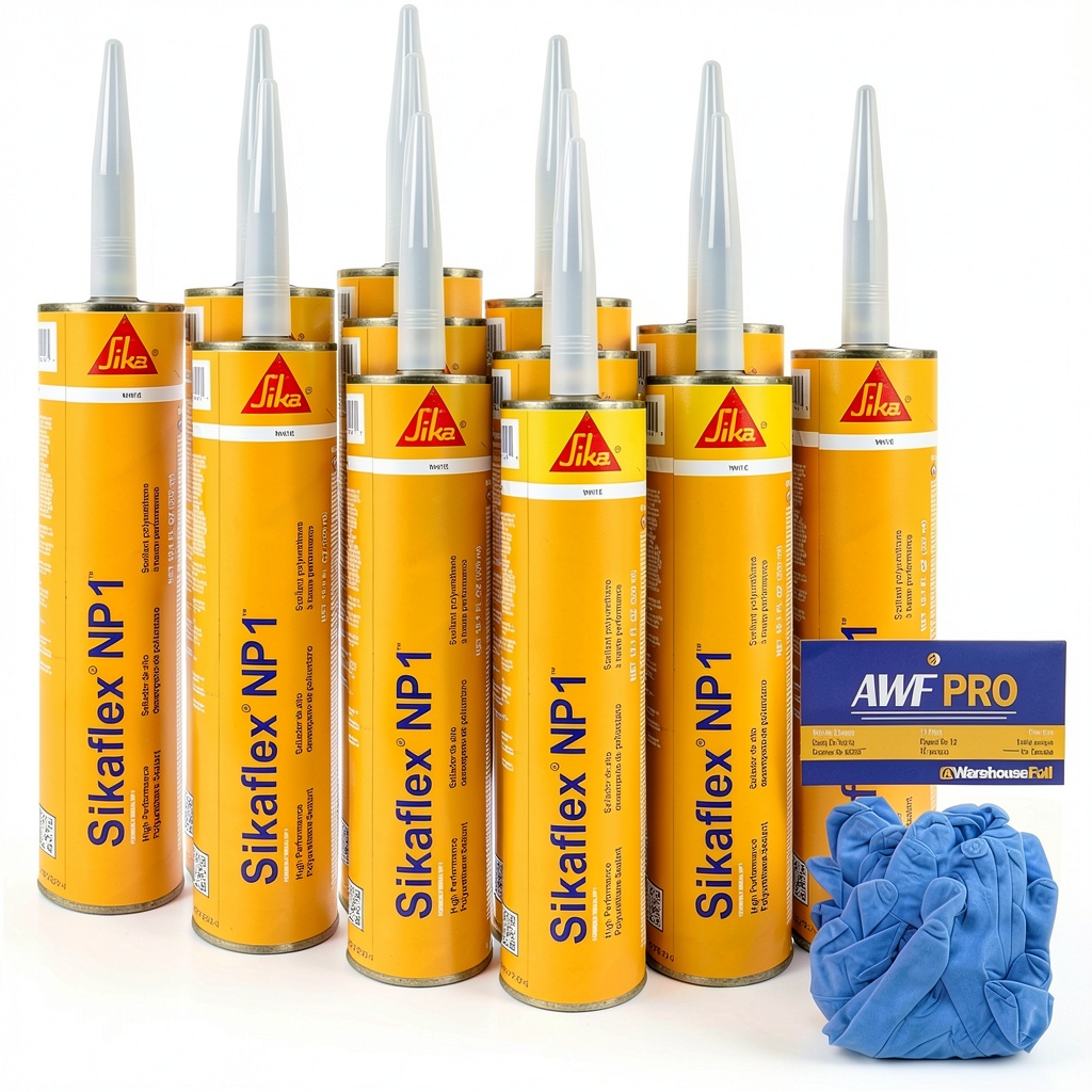 Sikaflex NP 1 sealant applied to a construction joint