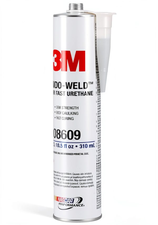 3M Urethane Adhesive Auto Glass Bond Fast Cure Black-7