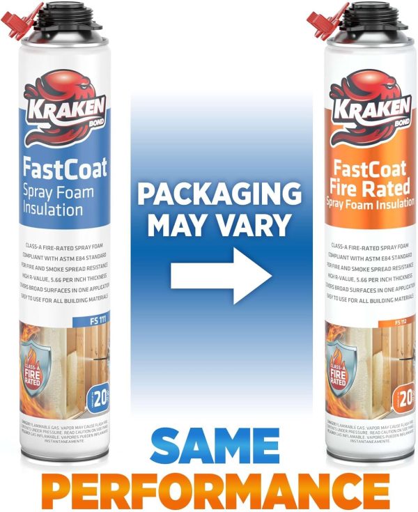 Kraken Bond Spray Foam Insulation Kit Fire Rated-4