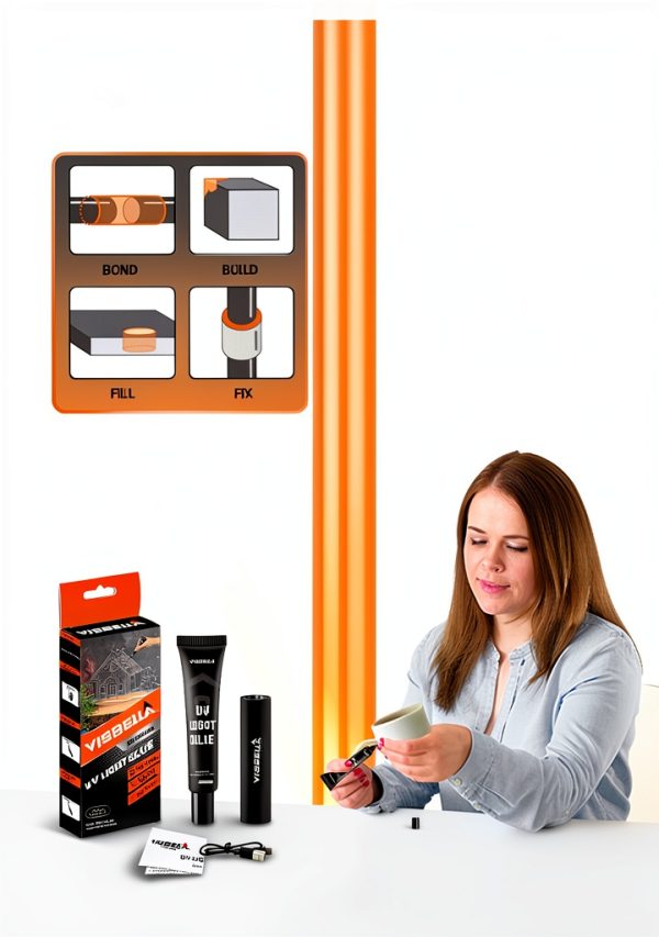 HUZHOU GUONENG UV Light Glue Permanent Seals Fast Curing-1
