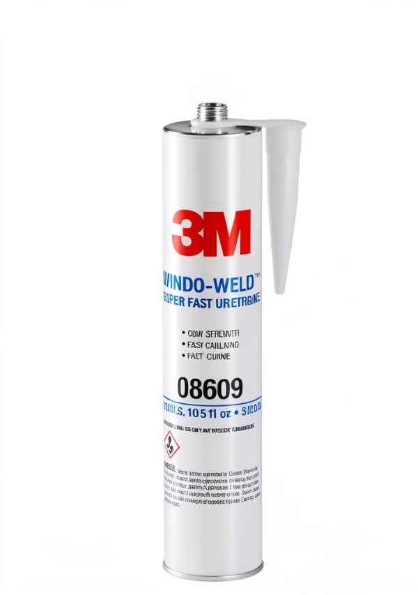 3M Urethane Adhesive Auto Glass Bond Fast Cure Black-1