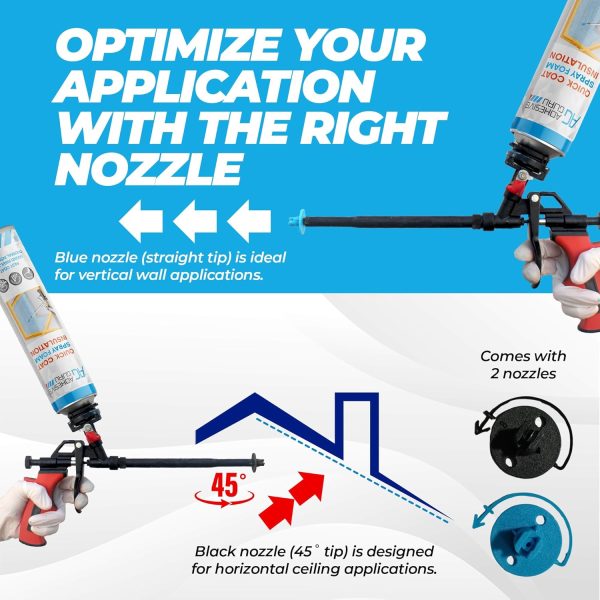 Adhesive Guru Spray Foam Insulation Kit Polyurethane DIY-4