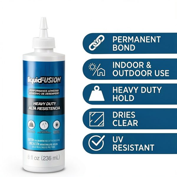 Aleenes Liquid Fusion Glue Waterproof Clear Craft Adhesive-3