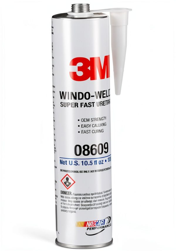 3M Urethane Adhesive Auto Glass Bond Fast Cure Black-2