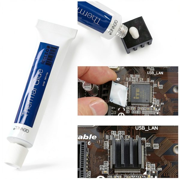 GENNEL G109 Thermal Glue Adhesive Heatsink Non Conductive-3