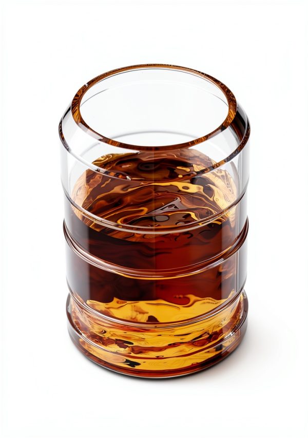 Whiskey Decanter Kollea Glass Gun Design for Men-4