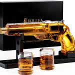 Whiskey Decanter Kollea Glass Gun Design for Men-0