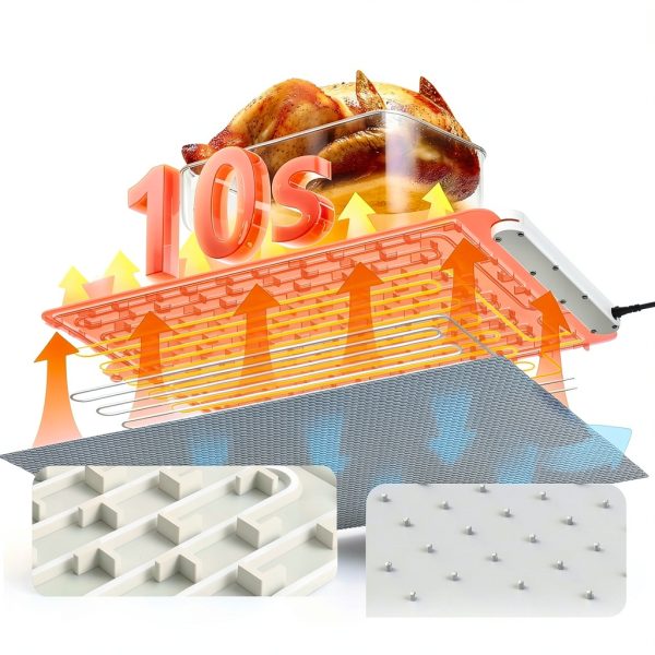 Silicone Food Warming Mat ZCJSHX 24x16 Adjustable-3