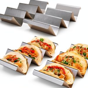 Stainless Steel Taco Holder Set 4 AT2018708-0