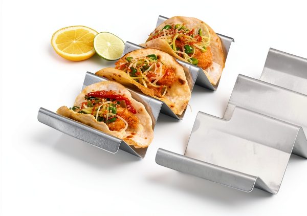 Stainless Steel Taco Holder Set 4 AT2018708-4