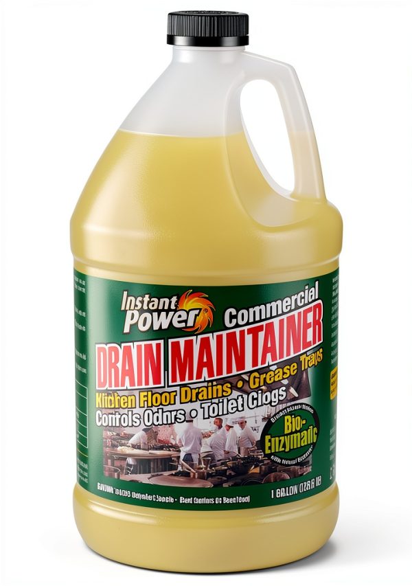 Instant Power Drain Maintainer 1 Gallon Enzyme Cleaner Scotch Corp-0