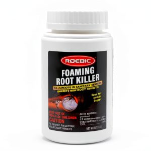 Roebic FRK Foaming Root Killer 1-Pound (2 Pack) Powerful Drain Cleaner-0