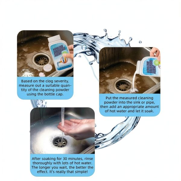 Powerful Pipe Dredging Agent JP Drain Cleaner Fast Acting All‑Surface-3