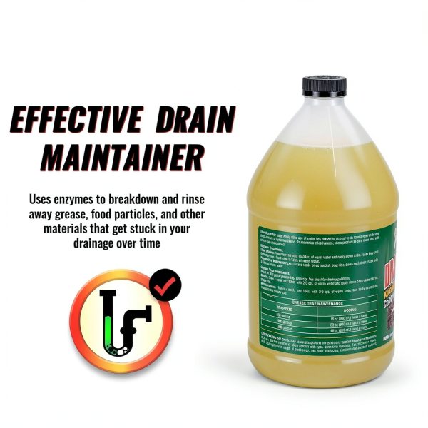 Instant Power Drain Maintainer 1 Gallon Enzyme Cleaner Scotch Corp-2