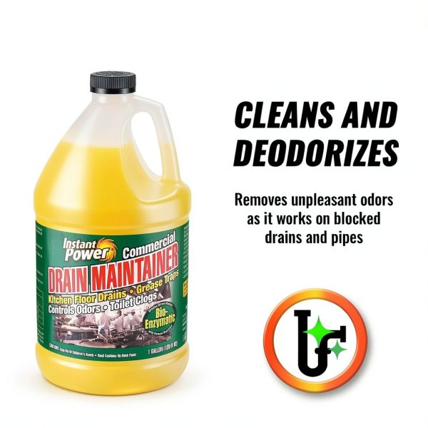 Instant Power Drain Maintainer 1 Gallon Enzyme Cleaner Scotch Corp-1