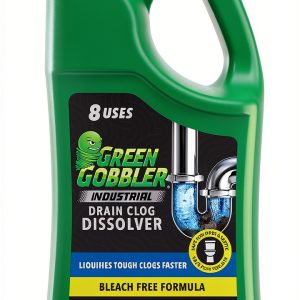Drain Cleaner Green Gobbler 1 Gallon Gel Grease & Hair Clog Remover-0